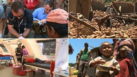 Akcja ratownicza w Nepalu dociera w wyższe partie gór