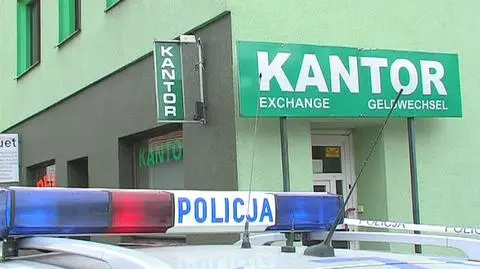 Napad na kantor. Wśród sprawców policjant