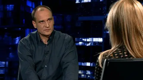 Paweł Kukiz był gościem "Kropki nad i" 