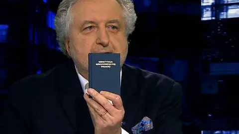 Prof. Andrzej Rzepliński w "Kropce nad i"