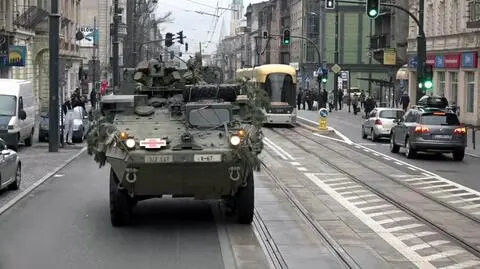 Amerykański sprzęt zostanie zaprezentowany w centrum Łodzi