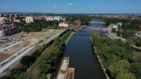 Głogów. W Odrze znaleźli bombę z czasów II wojny światowej