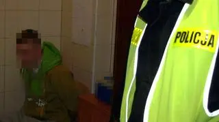 Policja złapała rabusia na gorącym uczynku
