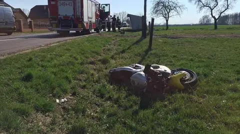 Motocyklista nie przeżył