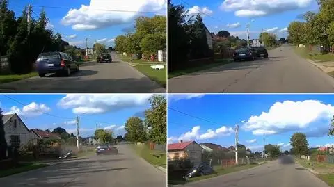 Stłuczka: 66-latek skręcał, 55-latek wyprzedzał, 4 osoby w szpitalu