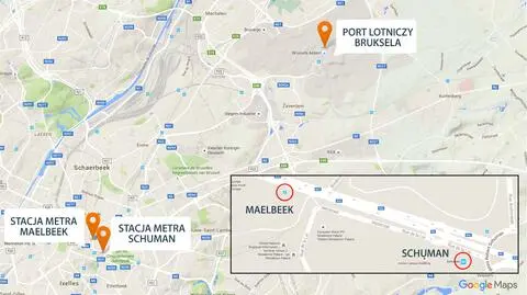 Eksplozje na lotnisku i w metrze w Bruskeli