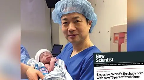Dr Zhang odbierał poród chłopca