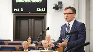 Ziobro uzasadniał potrzebę zmian