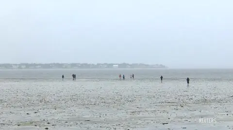 Huragan Irma wessał wodę z oceanu w miejscowości Tampa na Florydzie