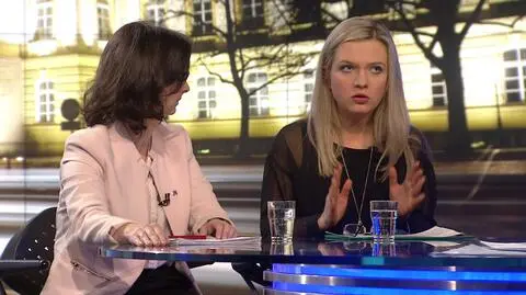 Kamila Gasiuk-Pihowicz i Małgorzata Wassermann 15 marca były gośćmi "Faktów po Faktach" w TVN24