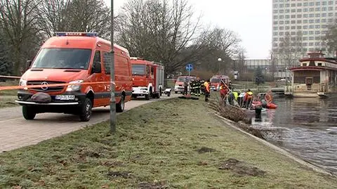 Ciała w rzece szukano od grudnia