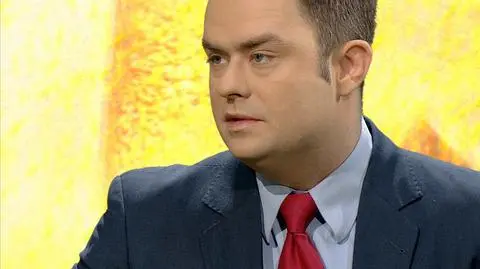 Adam Hofman był gościem "Piaskiem po oczach"