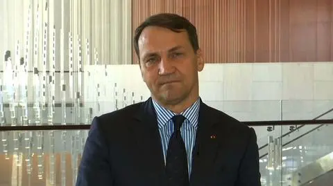 Radosław Sikorski był gościem "Tak jest"