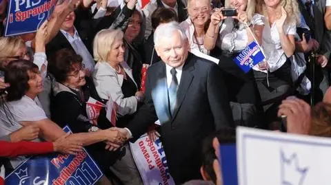 Kaczyński: Nie marnujcie głosów na małe formacje