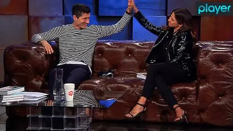 Anna i Robert Lewandowscy byli gośćmi u Kuby Wojewódzkiego