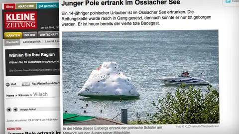 14-letni Polak utonął w Austrii