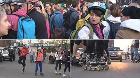 Rolkarze przejechali przez Gdańsk