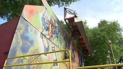 Do wypadku doszło w wesołym miasteczku