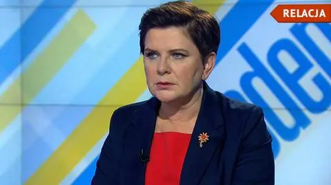 Beata Szydło gościem "Jeden na jeden"