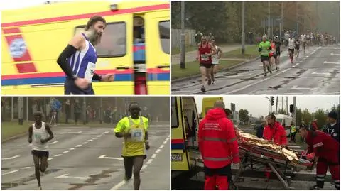 Kenijczyk wygrywa 14. Poznań Maraton. "Było kilka zasłabnięć"