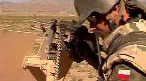 Afganistan: polski patrol na minie