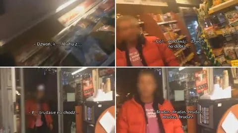 Palestyńczyk nagrał zdarzenie, do którego doszło w centrum Łodzi
