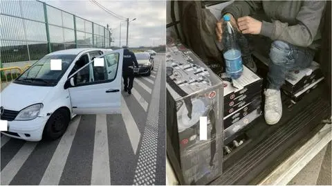 Łódzkie Wymontował fotele w aucie, pasażer siedział na pudłach z garnkami