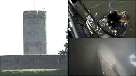 Gdańsk: Podwodne prace przy twierdzy Wisłoujście