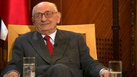 Władysław Bartoszewski był gościem "Faktów po Faktach"