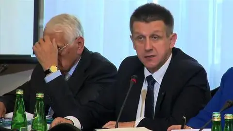 Jan Bury przed komisją