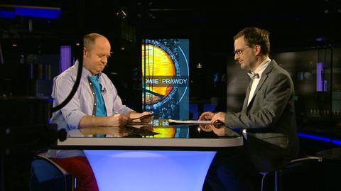 Roman Kurkiewicz i Jan Wróbel w programie "Dwie prawdy"