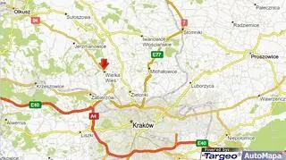 Do wypadku doszło w miejscowości Wielka Wieś w powiecie krakowskim