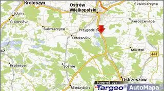 Zablokowana jest droga krajowa nr 11