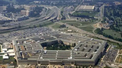 Pentagon z lotu ptaka
