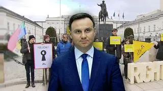 06.02 | Prezydent usłyszał głos protestujących przed Pałacem. Ustawa o policji idzie do poprawy