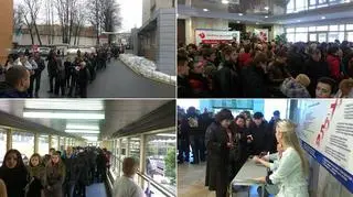 Setki chętnych do oddania krwi