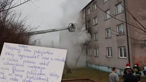 Słupsk: Był pożar, ewakuowali mieszkańców. Brakowało jednej kobiety