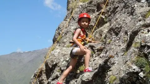 Pasją Mikołaja jest wspinaczka skałkowa