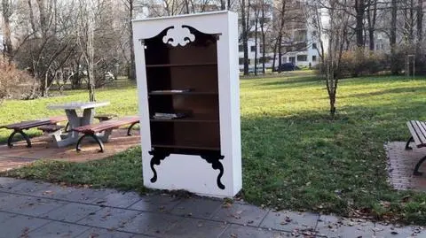 Zamiast „parkowej biblioteczki” – kradzież
