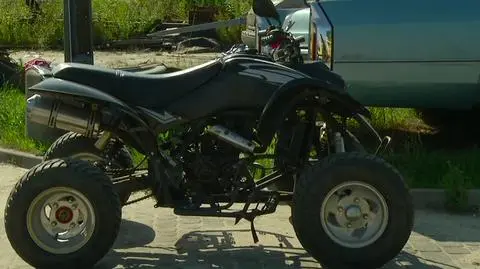 Rowerzystka potrącona przez quad. Wiozła dziecko