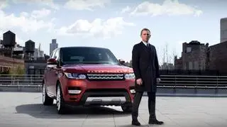 Daniel Craig i jeden z modeli Range Rover Sport