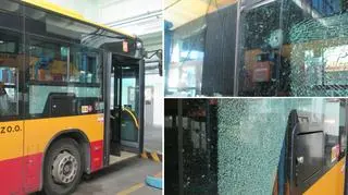 Tak wygląda ostrzelany autobus