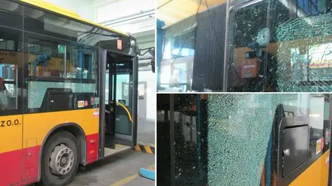 Strzelali w okno autobusu miejskiego, policja szuka sprawców