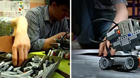 Choć jest niewidomy konstruuje i programuje roboty