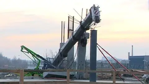 Pijany operator dźwigu skazany na 3 lata więzienia