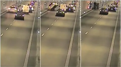 Wypadek w tunelu pod Martwą Wisłą 