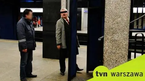 Kolejarz zwolniony za sikanie na Centralnym