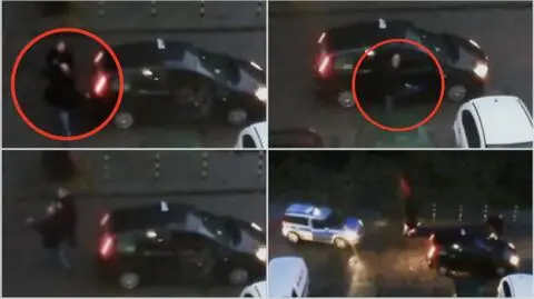 Poznań. Zaatakował taksówkarza i skopał taksówkę