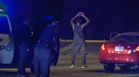 Pościg zakończony tańcem. Nietypowa interwencja w Houston