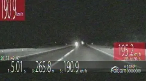 "Gnał prawie 200 km/h". Dwa razy za szybko